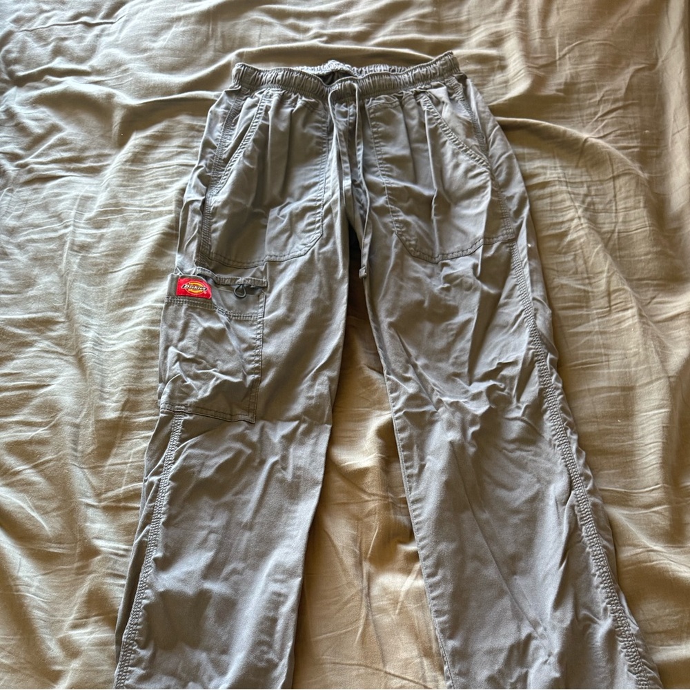 Dickies Taupe Women's Cargo/Scrub Pants